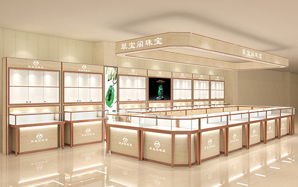 珠寶展示柜臺(tái),專業(yè)珠寶展柜廠家,定制玻璃珠寶展示柜